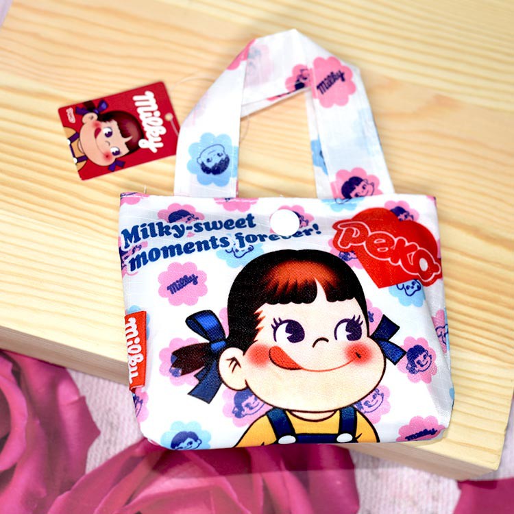 PEKO 不二家 環保購物袋 日本帶回正版品 牛奶妹 fp422