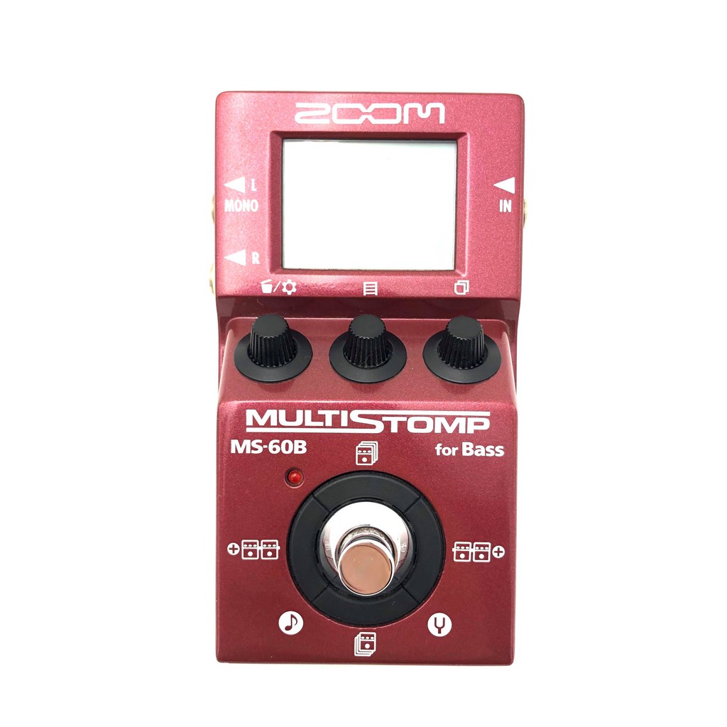 鐵克樂器 ZOOM MS-60B MultiStomp 電貝斯 BASS 單顆 效果器 樂器配件