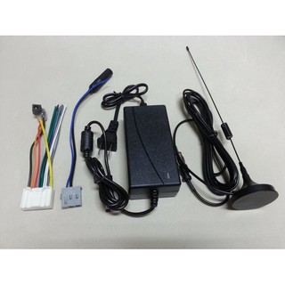 日產NISSAN TIIDA,LIVINA 原廠單片CD,MP3主機 專用電源線組+天線轉接頭+12V5A變壓器+天線