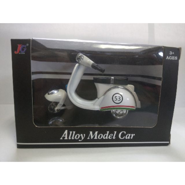 全新現貨 24H內出貨 Alloy Model Car 機車模型 公仔 偉士牌模型