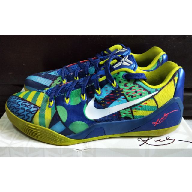 Nike Kobe 9 EM Low Brazil 巴西 柯比 黑曼巴 KOBE VIIII -us11 size