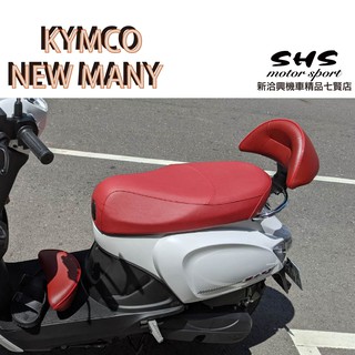 新洽興機車精品七賢店 KYMCO New Many 110 125 機車後靠背