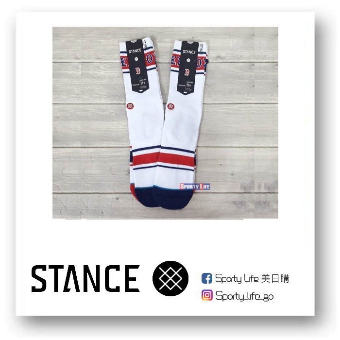 【SL美日購】STANCE FENWAY RED SOX 襪子 潮襪 紅襪隊 棒球襪 MLB 美國代購 SOCKS 紅襪