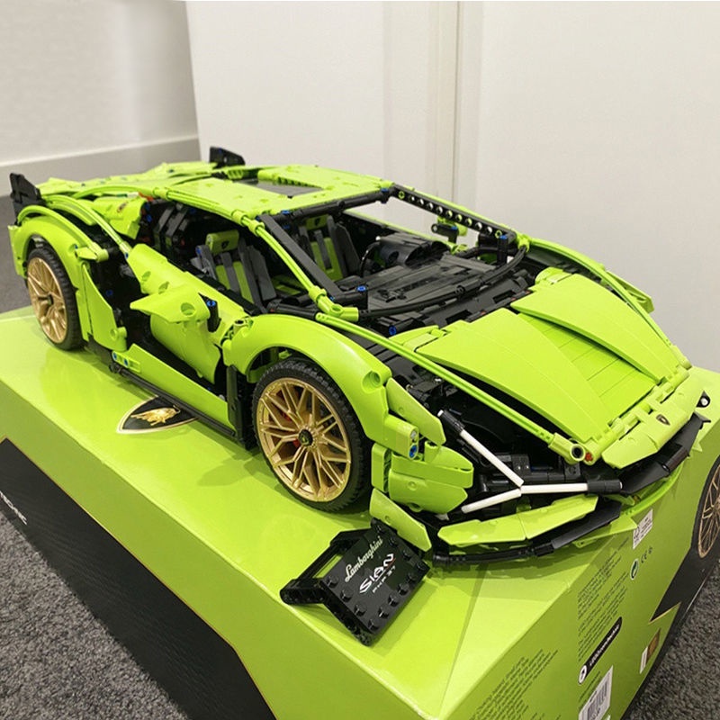 樂高 PORSCHE 與 LEGO Lamborghini 組裝積木保時捷模型巨型汽車跑車男孩玩具