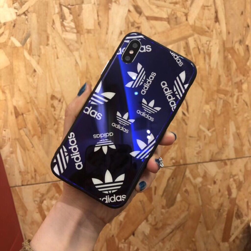 iPhone X APPLE 手機殼 愛迪達 藍光手機防摔殼 蘋果