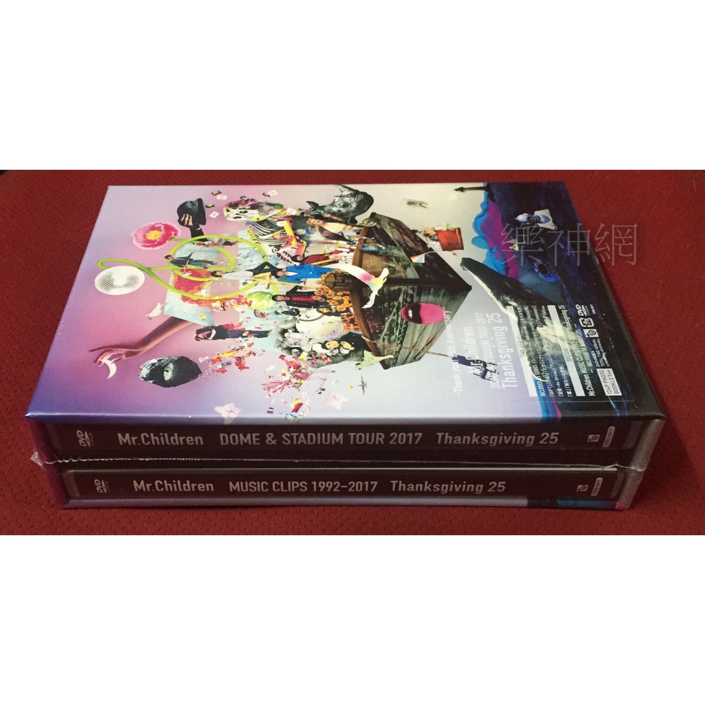 Mr Children Dome Stadium Tour 17 Thanksgiving 日版4 Dvd 蝦皮購物