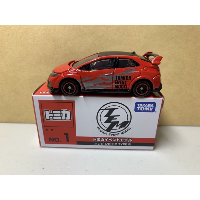 ［現貨］Tomica 多美 會場車 No.1 Honda Civic Type R