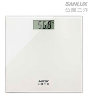 【通訊達人】台灣三洋SANLUX數位體重計 SYES-301 白色款/黑色款可選