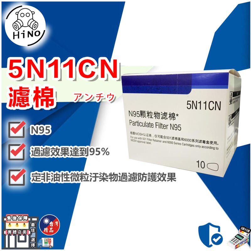 外銷日本HINO｜5N11CN濾棉一盒10片｜6200及 7502及6800 及 6502QL適用 通用3M