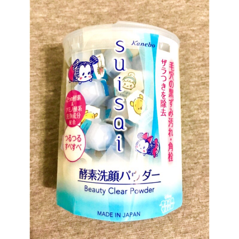 日本 kanebo 佳麗寶酵素洗顏粉 迪士尼 TSUM TSUM 酵素 洗顏 suisai 單顆