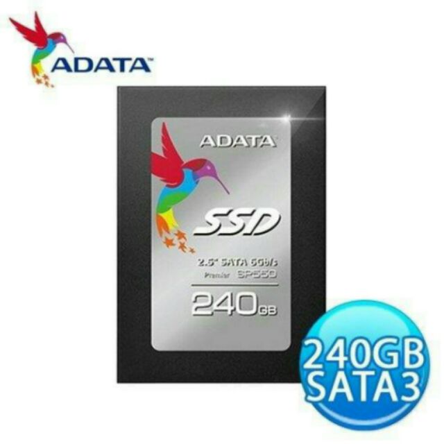 ADATA SP550 240G SSD固態硬碟