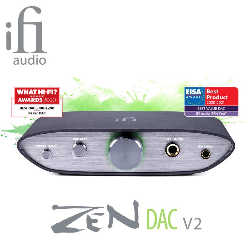 MY IEM 耳機專門店 | iFi ZEN DAC V2 家用USB DAC 耳機擴大機/前級擴大機