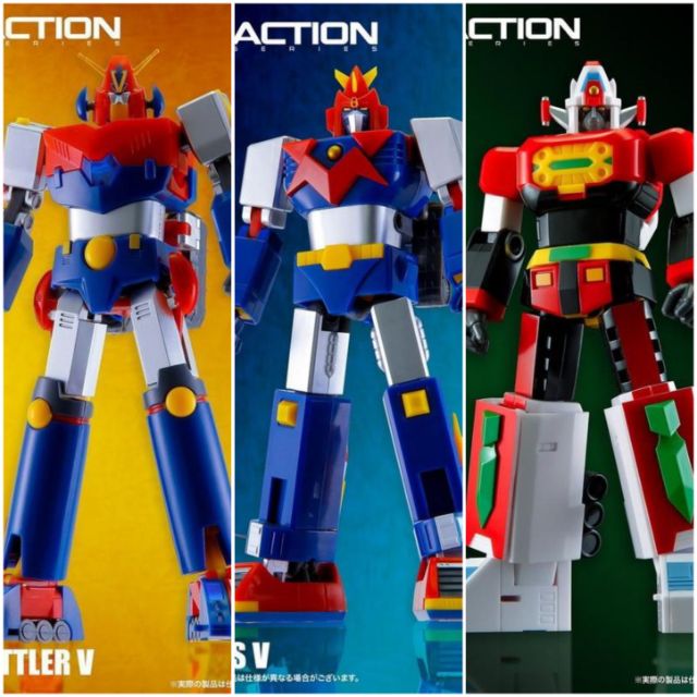 代理版 Action Toys Mini Action MA-01~3 超電磁V 孔巴特拉V&amp;波羅五號&amp;鬥將 三款合售