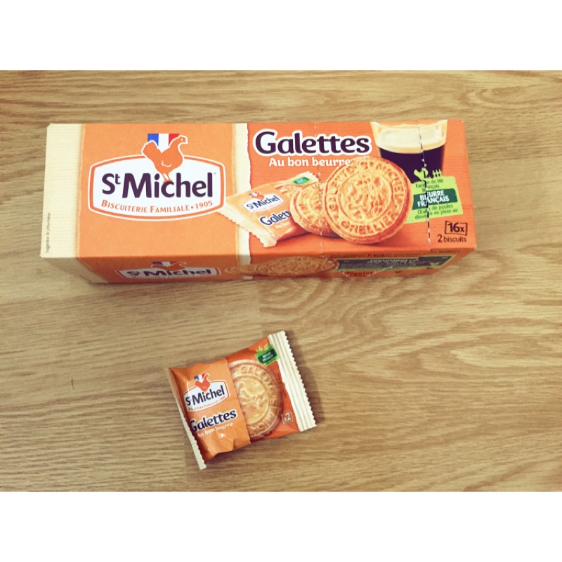 法國🇫🇷超市代購 St. Michel Galette 聖米歇爾奶油餅乾 208g/ 16片