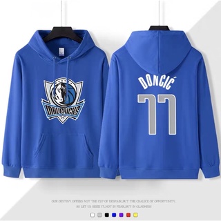 🔥唐西奇Luka Doncic東契奇帽T長袖連帽T恤上衛衣🔥NBA球衣獨行俠隊小牛隊運動衣服棉T大學T男Tee籃球衣B8