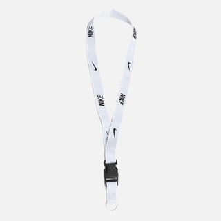 [NIKE] LANYARD 識別證吊帶 吊帶 掛頸 證件帶 證件吊帶 頸掛繩 白色 AC3582-101