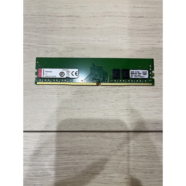 金士頓 Kingston DDR4-2666 8G 桌上型記憶體(KVR26N19S8/8)