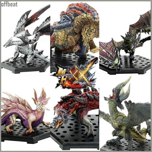魔物獵人世界mhxx 週邊模型公仔天彗斬龍電龍泡狐龍巨獸黑轟龍合集 蝦皮購物