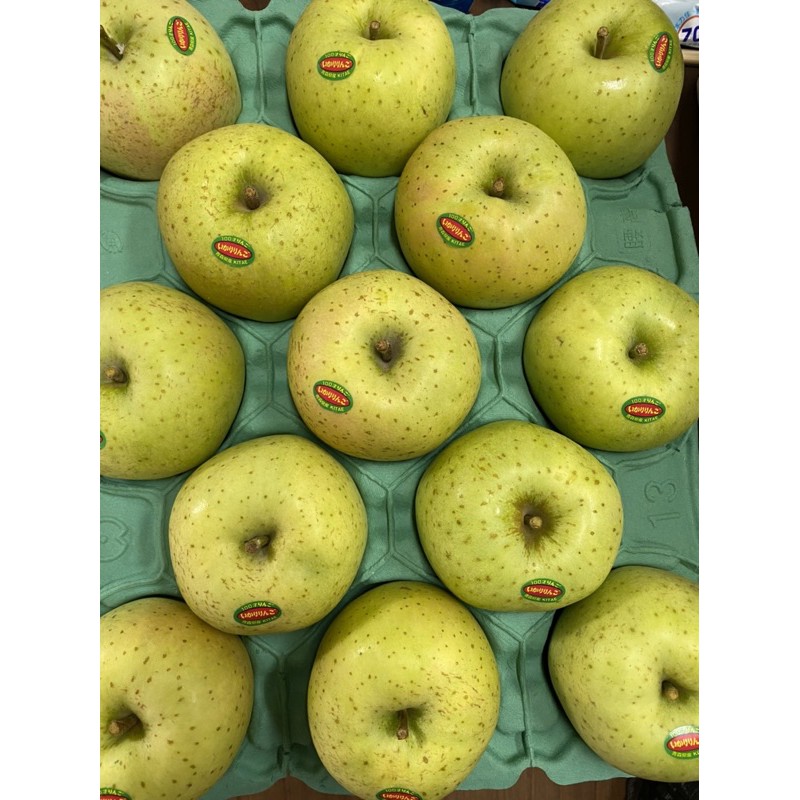 青森縣王林蘋果 酸度超低的青蘋果 絕對讓人一再回味 進口水果 原箱裝26顆 減少內臟脂肪startjasper