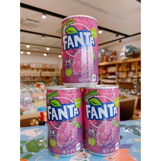 🍓金田旺 日本🇯🇵飲料《芬達汽水-葡萄口味》【可口可樂】迷你精裝罐