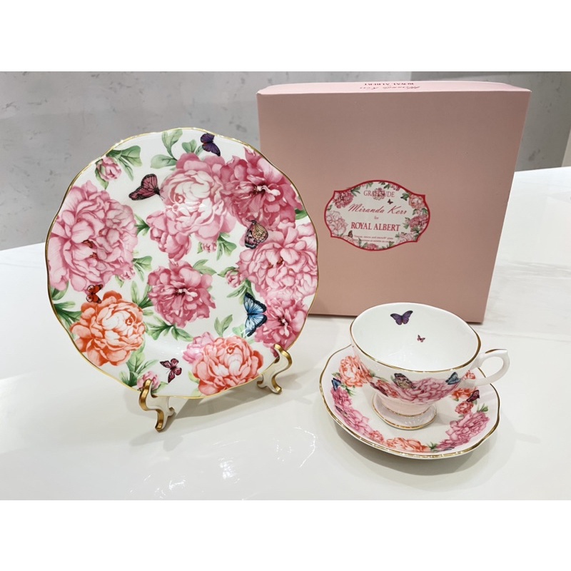 Royal Albert 英國皇室瓷器  Miranda Kerr 系列 茶具組禮盒