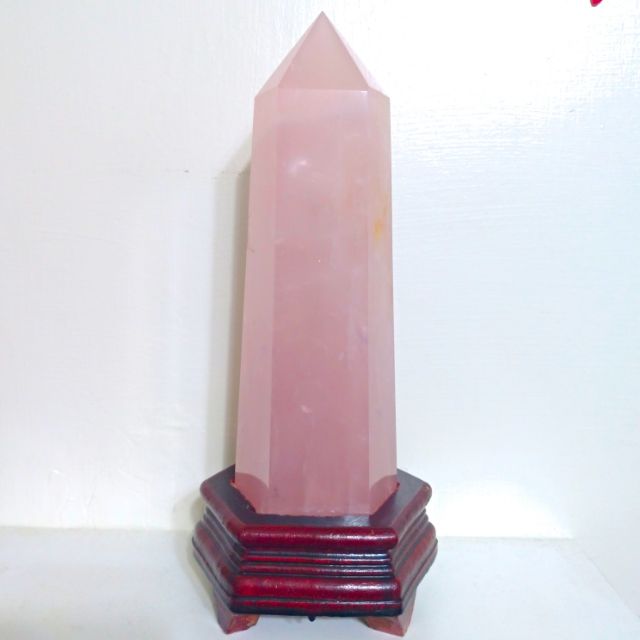 天然水晶柱粉水晶招業績樑壓財位大門房門床頭冰箱沙發書桌招人緣 含開光加持 蝦皮購物