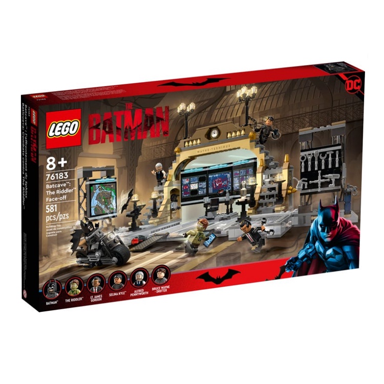 玩得購 76183【LEGO 樂高積木】DC 英雄系列 - 蝙蝠洞：對峙Riddler 556 pcs