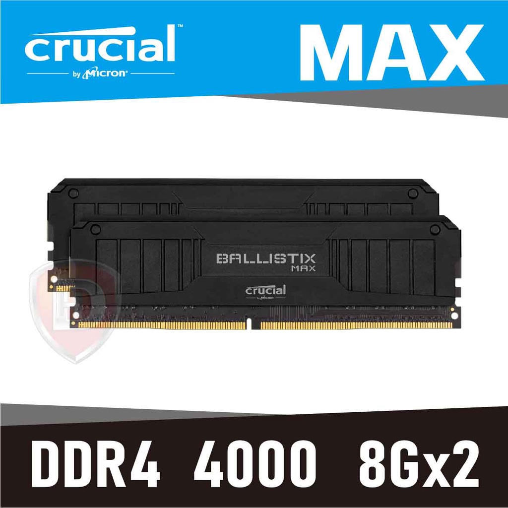 【hd數位3c】美光Crucial Ballistix MAX DDR4 4000 GAMIN 8Gx2【最後庫存2】