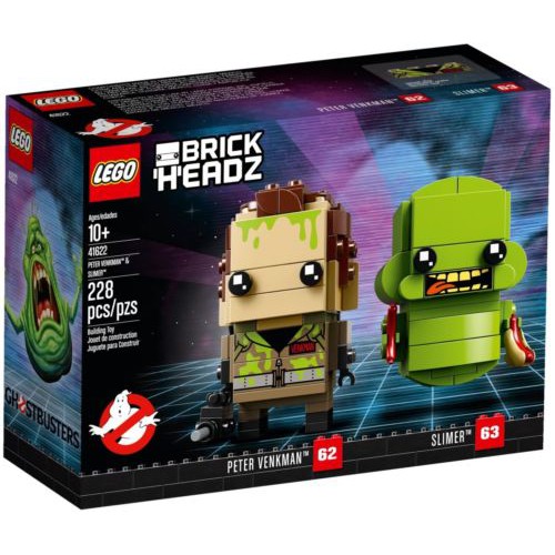 LEGO 樂高 41622 Brickheadz系列 Venkman &amp; Slimer 全新未拆