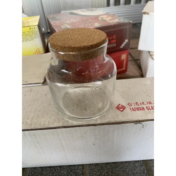 全新 小玻璃甕 一組3入