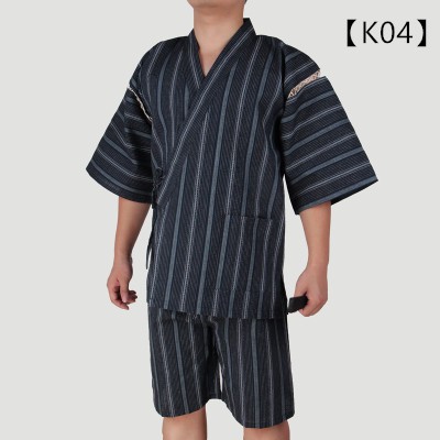 衫衫飾飾 現貨3色m Xl號 螢之光藤木直人甚平男日式甚平全棉秋冬汗蒸服透氣汗蒸日系和服套裝 蝦皮購物