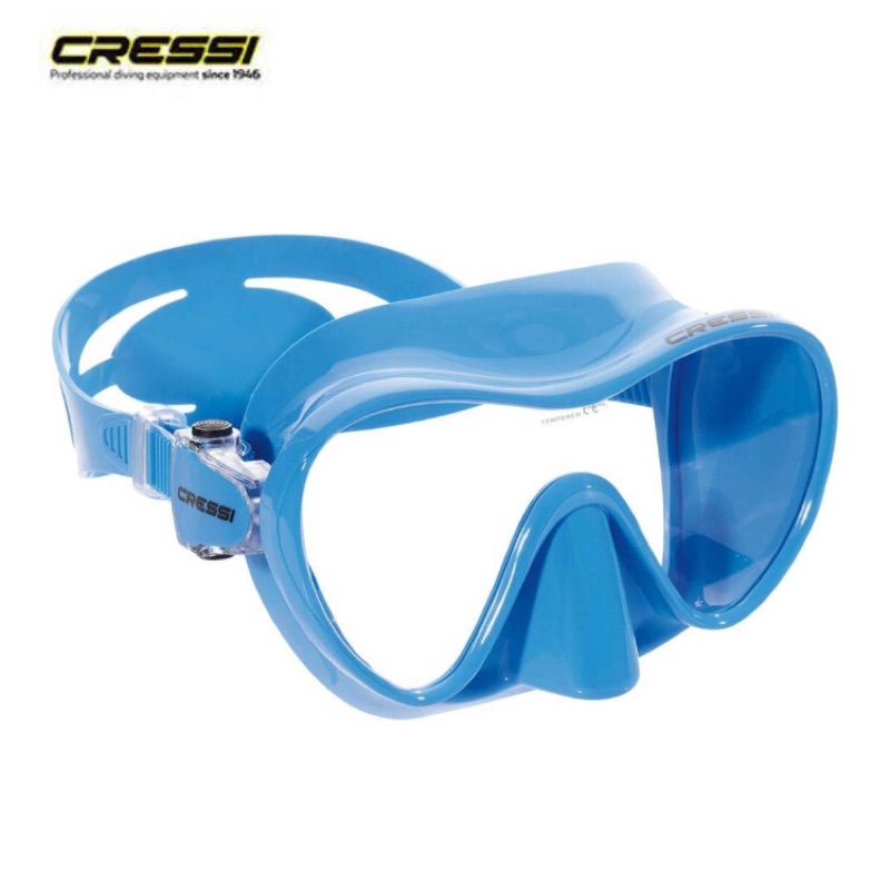 Cressi F1 面鏡 自由潛水 夏天玩水必備 可搭配cressi呼吸管