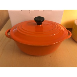 Le creuset 琺瑯瓷器-橢圓烤盅 15*9*5cm