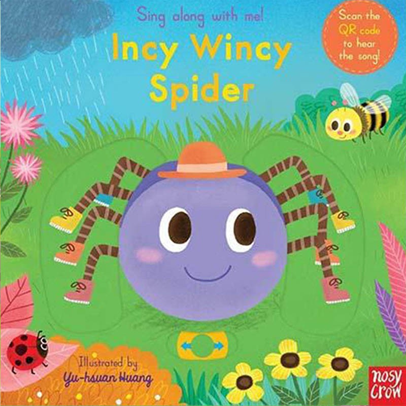 Sing Along with Me: Incy Wincy Spider (硬頁推拉書)(英國版)