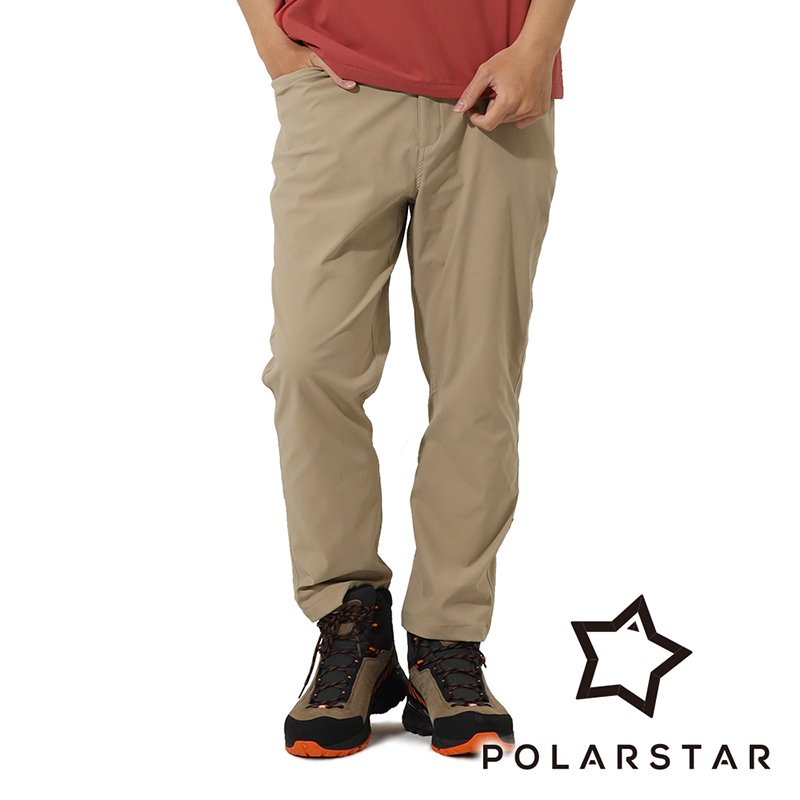 PolarStar 彈性休閒九分褲『卡其』P22851