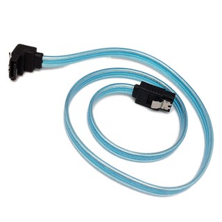 sata3.0 6G傳輸線(50CM)排線雙彈片 L型彎頭 用於SSD、磁碟陣列、伺服器硬碟、SATA硬碟連線