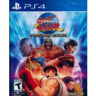 PS4 快打旋風 30 週年紀念合集 中英日文版 Street Fighter 30th【一起玩】(現貨全新)