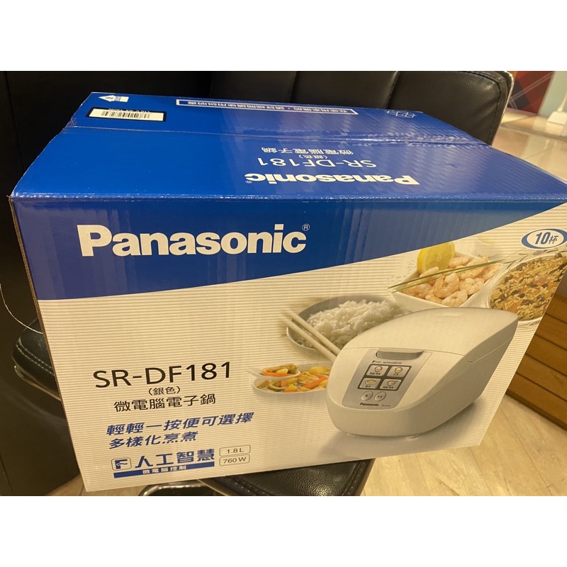 免運 Panasonic國際牌 10人份微電腦電子鍋 SR-DF181