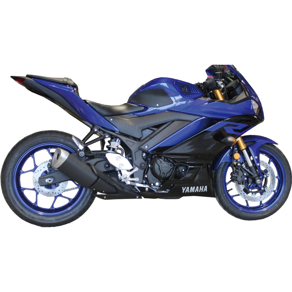 ☆★億錡重機★☆ TechSpec 油箱貼 YAMAHA R3 YZF-R3 黑色 SS蛇皮 XL2 賽道減震止滑