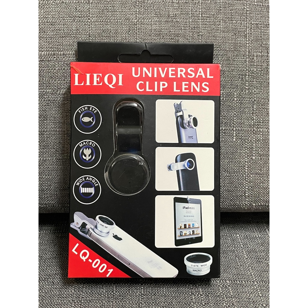 LIEQI 三合一手機鏡頭 LQ-001 手機鏡頭 廣角 微距 魚眼 攝影 單眼 夾鏡 配件 拍照 網美 IPHONE