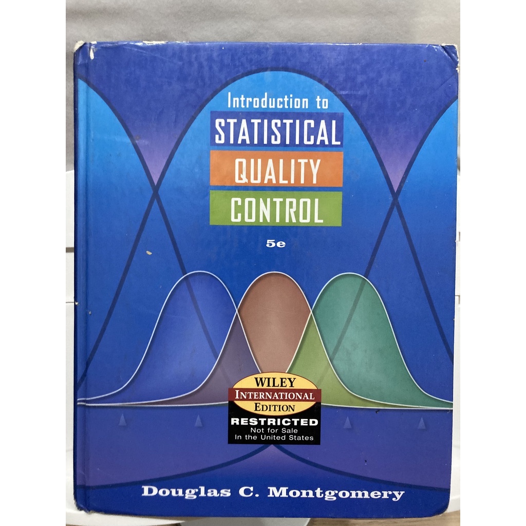 Introduction to Statistical Quality Control 5e 品質管理、品質管制
