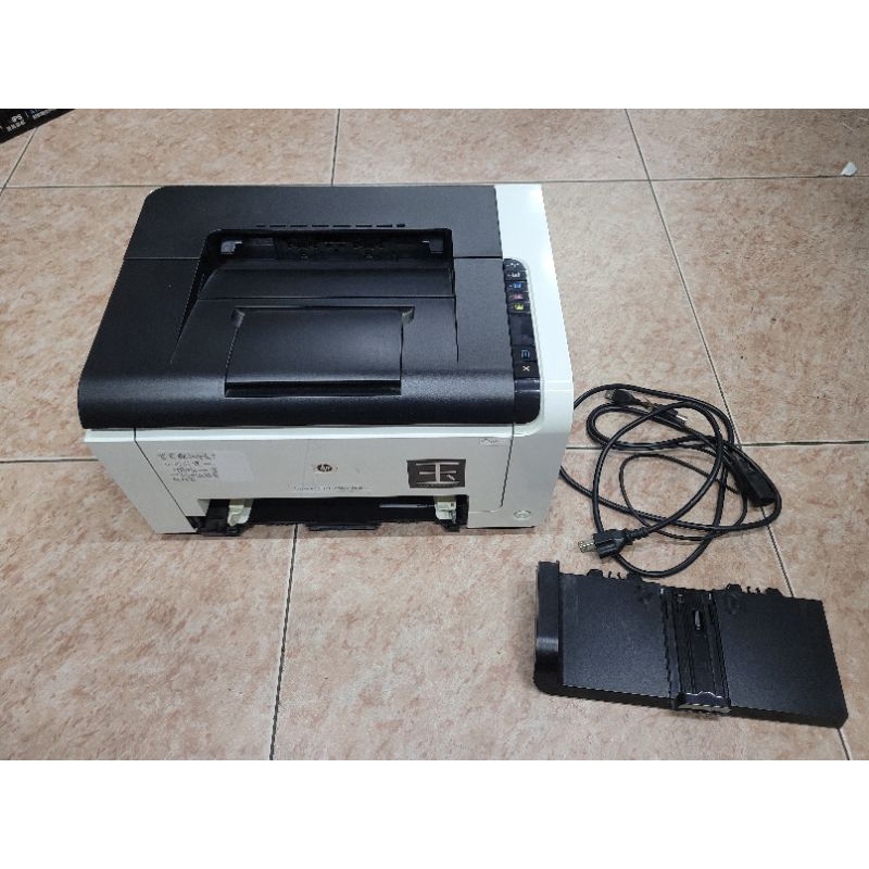 HP CP1025nw 迷你無線彩色雷射印表機，二手良品