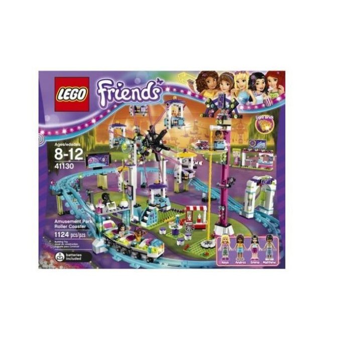 樂高 LEGO Friends系列 41130 遊樂園雲霄飛車 盒況完整 全新未拆