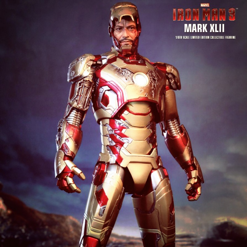 鋼鐵人 鋼鐵俠 Hot toys mms197  mark xlii 馬克42