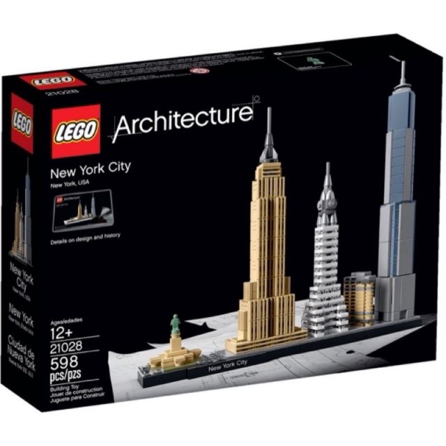 [qkqk] 全新現貨 LEGO 21028 紐約市 樂高建築系列