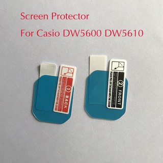 1 PCS 納米防爆屏幕保護膜適用於卡西歐 DW5600 DW5610 運動手錶貼膜適用於卡西歐 DW5600/5610