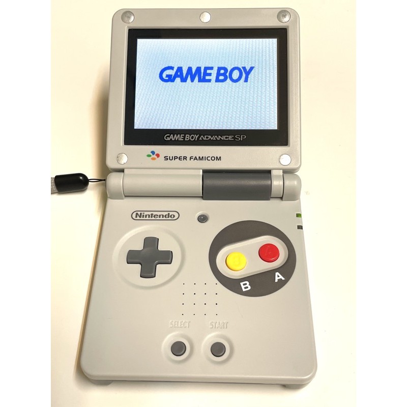 【限定下標】GameBoy Advance SP 高亮主機 GBA SP超任版外殼 極新 稀有AGS-101 非IPS