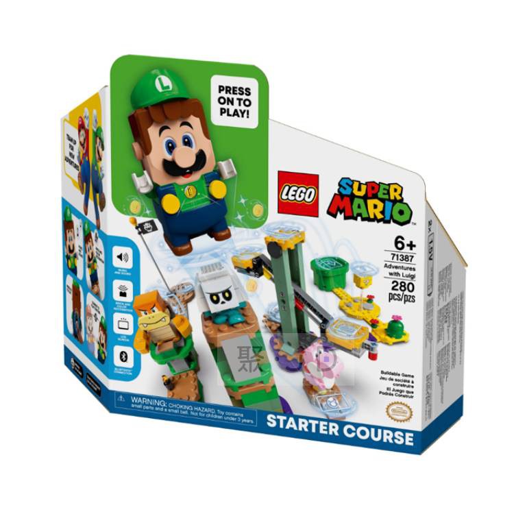 71387【LEGO 樂高積木】Mario 超級瑪利系列 - 路易吉冒險主機