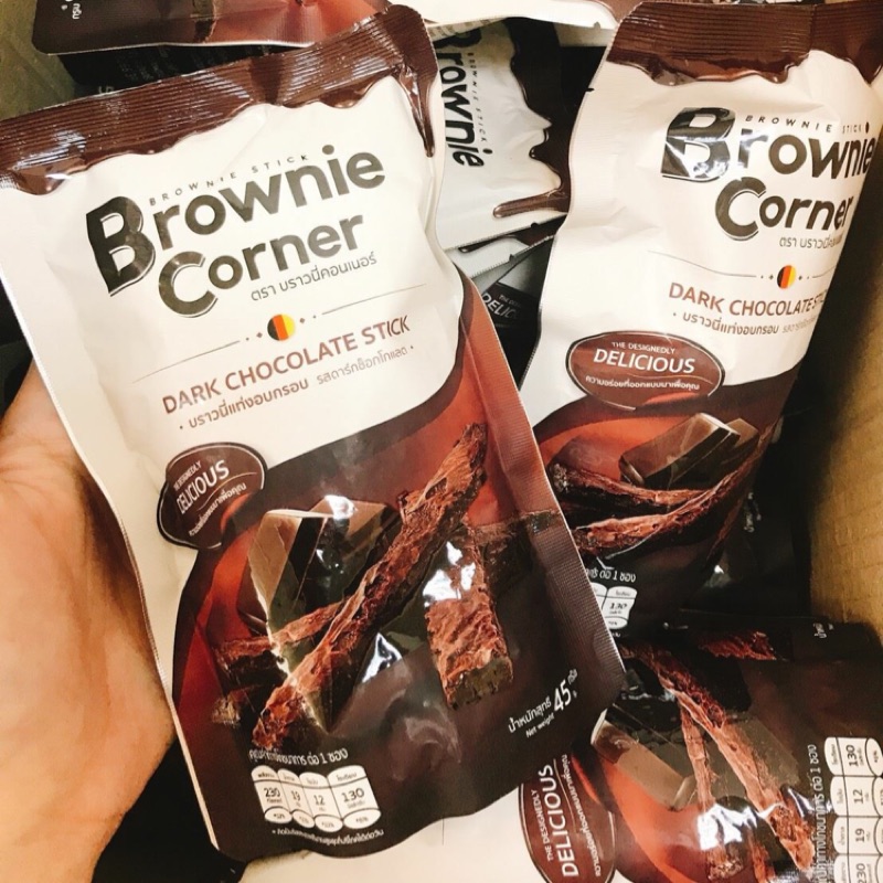 五月泰國連線-Brownie Corner布朗尼巧克力脆片餅乾