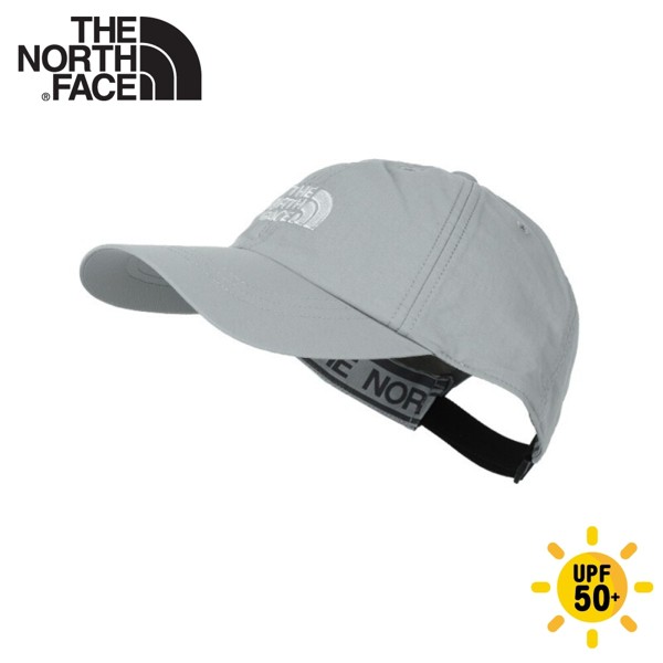 【The North Face 快乾棒球帽《灰》】CF7W/防曬透氣運動帽/鴨舌帽/遮陽帽/卡車帽/悠遊山水